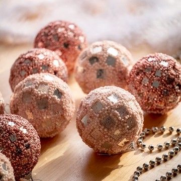 掬涵圣誕樹彩球吊球掛飾節日裝飾品擺件套餐掛件豪華場景布置diy