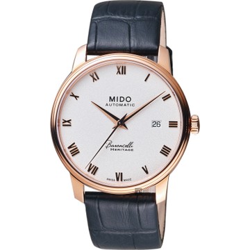 MIDO 美度 官方授權 Baroncelli III 羅馬機械錶 1212購物節 送禮推薦-39mm M0274073601300