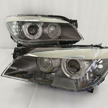(質量保固）09-11款款BMW 7系LED半總成原裝前大燈