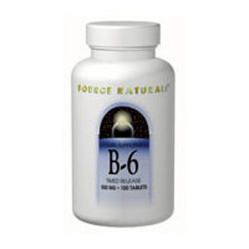 Vitamin B-6 250 Tabs by Source Naturals