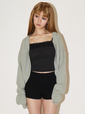 Open Cardigan [GREEN]