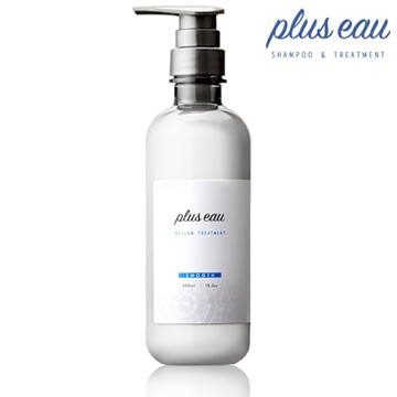 (任選)plus eau 水解蠶絲柔順潤髮乳 450ml