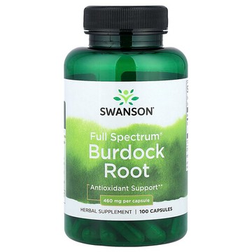 Swanson Vitamins, 多面® 牛蒡，100 粒膠囊（每粒膠囊 460 毫克）