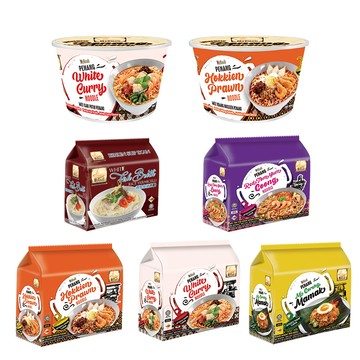 【蝦皮直營】馬來西亞 Mykuali 經典街邊小吃 風味米粉/風味麵系列 (部分即期)