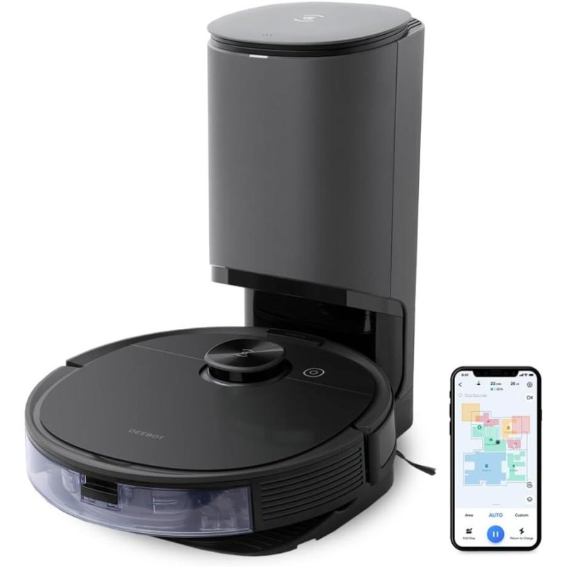 ロボット掃除機 DEEBOT N8 PRO＋ ブラックエディション (N-α