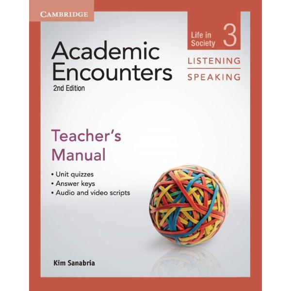 Academic Encounters E Level Teacher s book Listening and Speaking