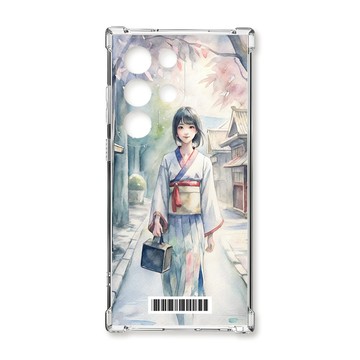 S22 系列殼 TRON 三星 S22 Ultra 水彩少女  載具 四角防摔殼 手機殼