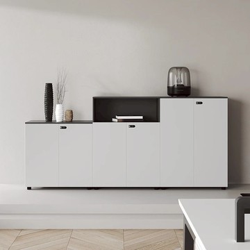 免運/可開票 工廠直銷 超低價 辦公室文件櫃資料檔案櫃密碼鎖櫃子儲物櫃簡約組合辦公櫃地櫃矮櫃 出貨快CH8827