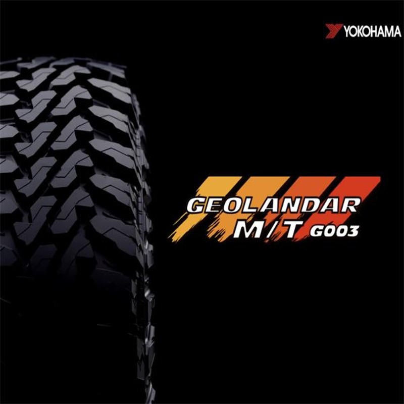 マッドタイヤ 新品 ジムニー JB64 JB23 JA11 16インチ タイヤ ホイール セット 4本 YOKOHAMA GEOLANDAR MT  G003 175/80R16 185/85R16 225/75R16 | LINEショッピング