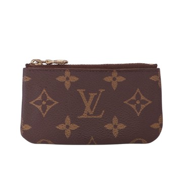 LOUIS VUITTON LV 路易威登 鑰匙圈 零錢包 棕色 原花帆布 M62650 【二手名牌BRAND OFF】