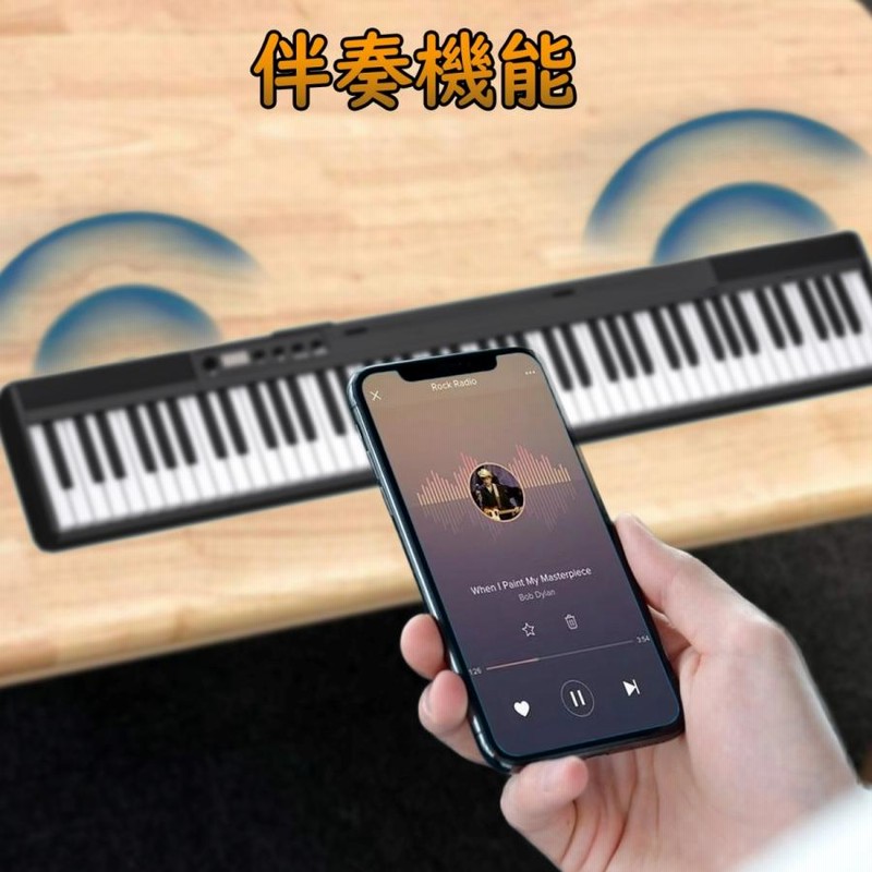 Amazon.co.jp: Longeye 電子ピアノ 【譜面台本体に付け】 88鍵盤 ピアノ 持ち運び 超小型 10㎜ストローク バッテリ内蔵  長時間利用可能 練習にピッタリ ケース付き ペダル付き MIDI対応 一年保証 (黒) : 楽器・音響機器