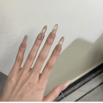 💗Yuki Nail💗A06氣質手工純欲風溫柔新款高階美甲純手工顯白裸色穿戴貓眼