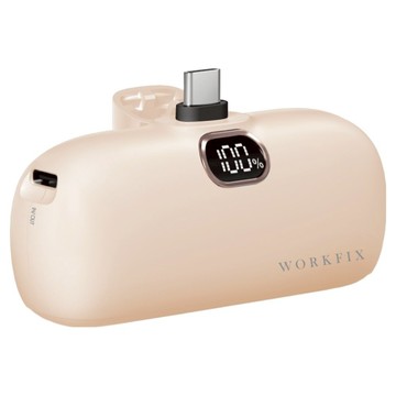 WORKFIX PD 20W快充迷你口袋行動電源  Type-C PB-CC1  焦糖奶