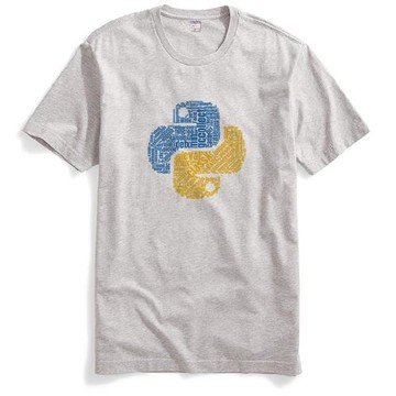Python程序員極客geek程序猿編程碼農 純棉個性創意T恤寬松款短袖
