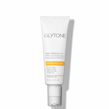 Glytone Age Defense UV Mineral Sunscreen Serum Broad Spectrum SPF 50+ 1.7 fl. oz.