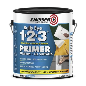RUSTOLEUM 必蓋123底漆 白色 02001 (平光/水性/3780ml)
