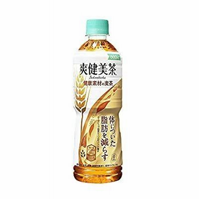 コカ・コーラ 爽健美茶 健康素材の麦茶 600mlPET×24本 [機能性表示食品]