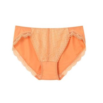 une nana cool-無鋼圈364系列 M-L中低腰三角褲(橘) US2502BS