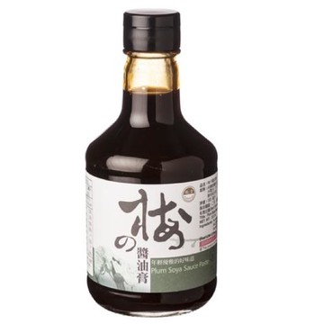 【菇王】梅子醬油膏 300ml*3+梅子醬油露 300ml*3 (共6入/組)-網-(慈濟共善專案)