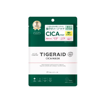 KOSE TIGERAID老虎草舒緩修護面膜7入