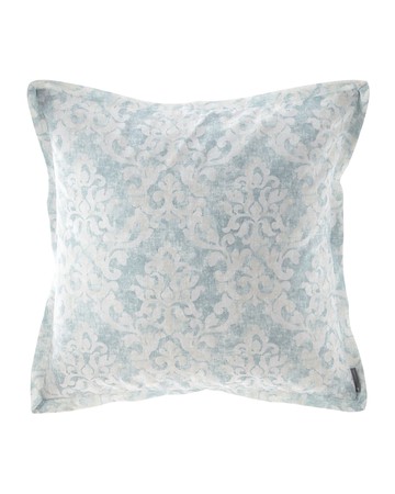 Milan Euro Pillow Spa Faded Damask Venetian Linen 26 x 26