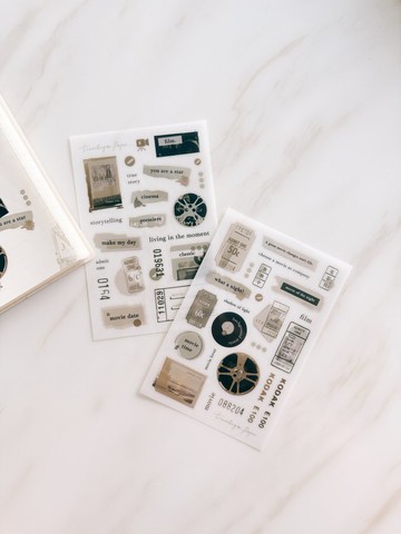 About Film Print-on sticker / 轉印貼紙