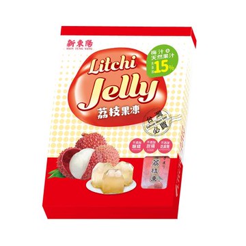 【新東陽】台灣果品荔枝果凍500g