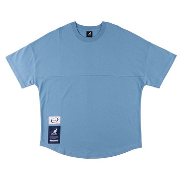 KANGOL 男女 中性寬版剪接T 6325102181