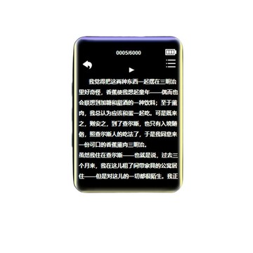 騰學生版mp3屏mp4隨身聽外放藍牙迷你款觸屏英語看小說聽歌豪保噠【Snowbelle優選】