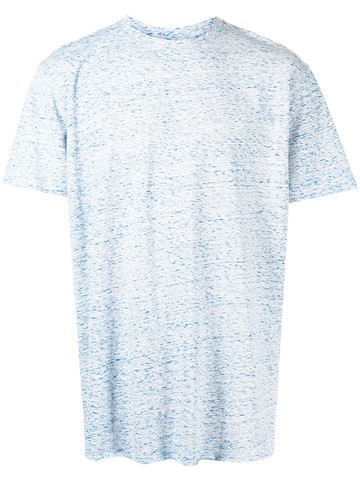 John Elliott - speckle-print cotton T-shirt - men - Cotton - M - Blue