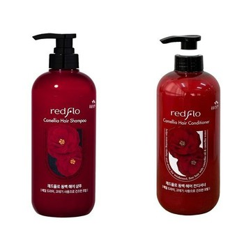 韓國 Redflo~新一代紅花修護洗髮精／潤髮乳(700ml) 款式可選 D123299