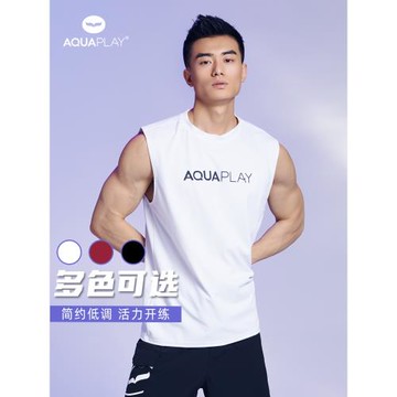 AquaPlay泳衣男防水陸兩用背心游泳裝備專業沖浪服