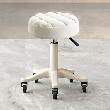 楓林宜居 美容院專用美容凳旋轉升降簡約滑輪椅理發店專用美發美甲家用圓凳