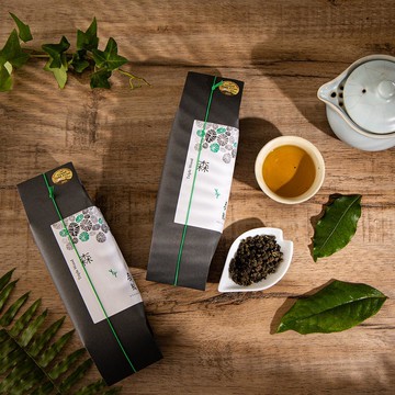 【炭紀 TEAGRAPHY 】蒼灰古韻森TripleWood-台灣烏龍茶-松柏長青茶