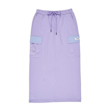 5th STREET｜山形｜女裝｜工裝休閒長裙｜淡紫色