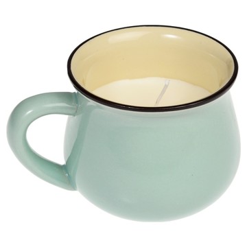 Rex LONDON 馬克杯香氛蠟燭 晨曦綠  1個  萊姆月桂香  65ml