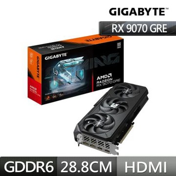 技嘉GIGABYTE GV-R9070GREGAMING OC-12GD AMD顯示卡