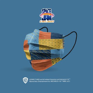 怪物奇兵 Space Jam 高效成人防護口罩-怪物奇兵3色可選80片