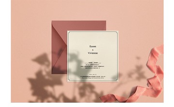 W&W婚卡盛宴-纯粹purely喜帖