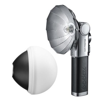 Godox 神牛 Lux Master 閃光燈+ LM-R28 專用反射罩(帶矽膠罩)公司貨