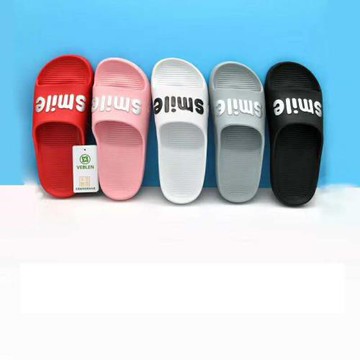 夏季新款情侶拖鞋eva輕便防滑一字拖鞋字母黑色涼拖鞋男家居室內