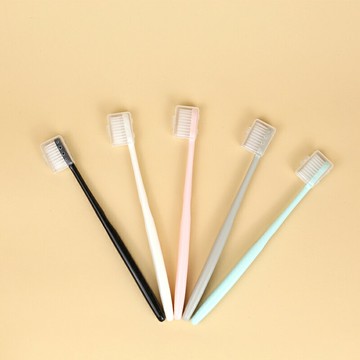 牙刷軟毛超細軟小寬頭馬卡龍清新日韓風家用成人男女情侶家庭裝