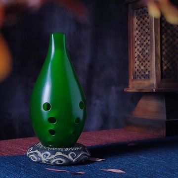 公司貨 免運 超低價 滿口塤陶塤初學者自學入門專業演奏考級10孔十孔古塤陶勛損隕樂器 快速發貨