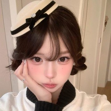 俏皮千金風~絲絨蝴蝶結發飾可愛小禮帽發夾女小香風頭飾配飾發卡