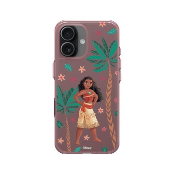 iPhone 17 Clear (相機按鈕) 晶醺玫 - 迪士尼-公主系列 Disney Princess - 迪士尼公主 - 莫阿娜公主