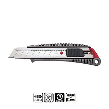 NT 大型美工刀 附自動鎖定功能 /支 L-500GRP｜領券最高折$220