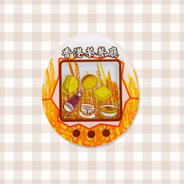 香港搖搖磁石貼 - 奶茶杯