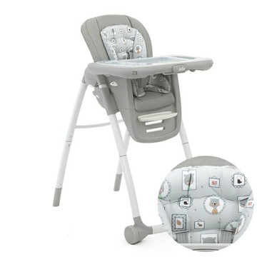 奇哥 Joie multiply 6in1 成長型多用途餐椅-動物灰(JBE48100A)【愛吾兒】