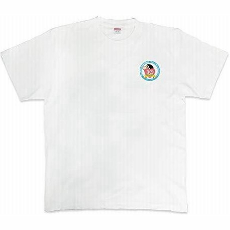 クレヨンしんちゃん Tシャツ 原作30周年 ロゴ ホワイト Lサイズ 通販 Lineポイント最大get Lineショッピング