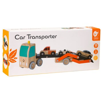 Classic WORLD 客來喜 兒童拼裝雙層卡車 53771  1個  混和顏色